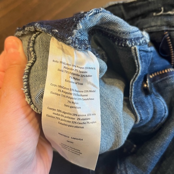 - Indigo Blue Maternity Jeans - Picture 3 of 3